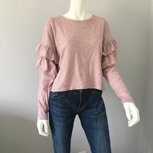 Pink Ruffle Long Sleeve F21
